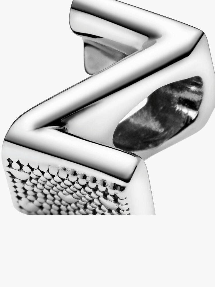 Letter Z Alphabet Charm