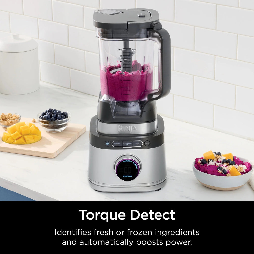 Ninja Detect Kitchen System Power Blender And Processor With BlendSense Technology, 1700 Peak Watt - TB400
