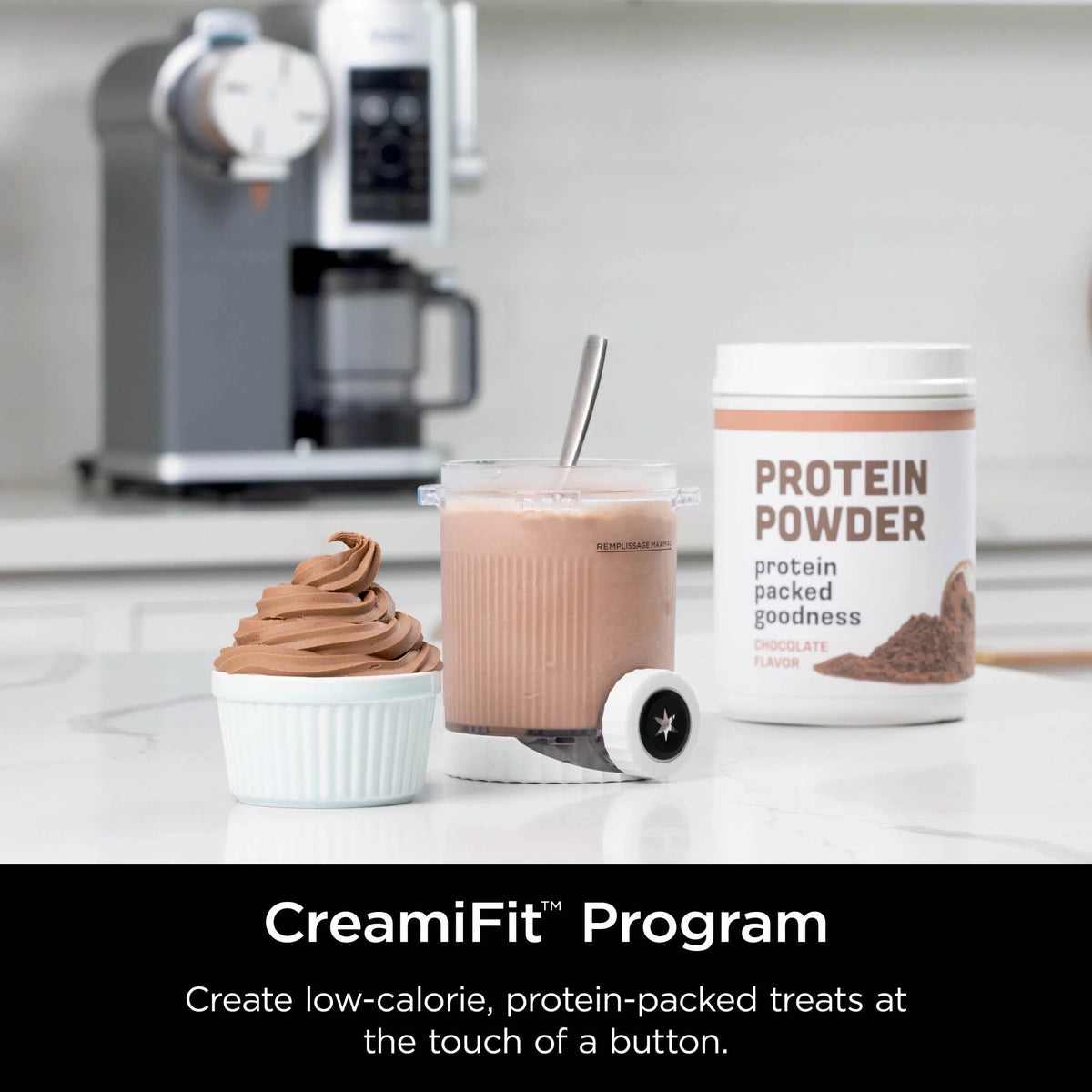 Ninja Swirl By CREAMi Soft Serve And Ice Cream Maker, 13 One-Touch Programs - NC701
