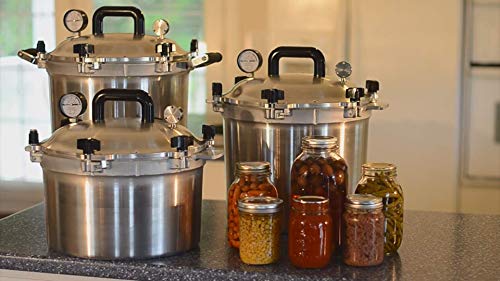 All American 30 qt Pressure Canner Cooker, Silver - 930