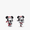 Disney Mickey and Minnie Christmas Charm Duo