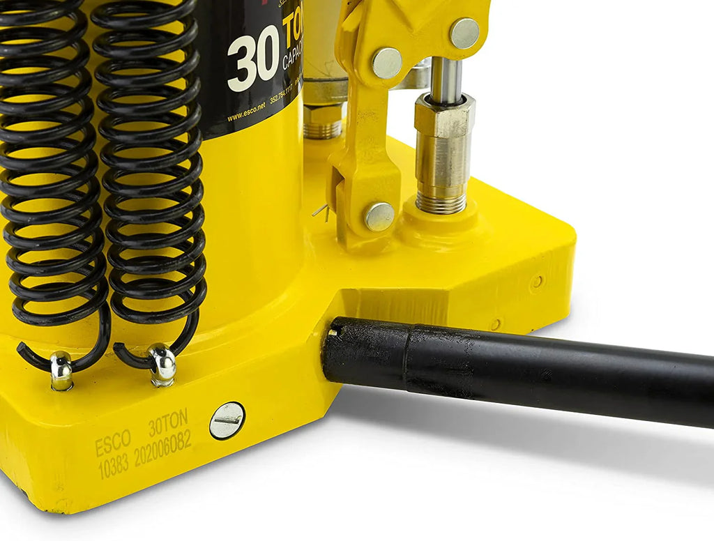 ESCO 30 Ton Pro Series Air Hydraulic Bottle Jack - 10383