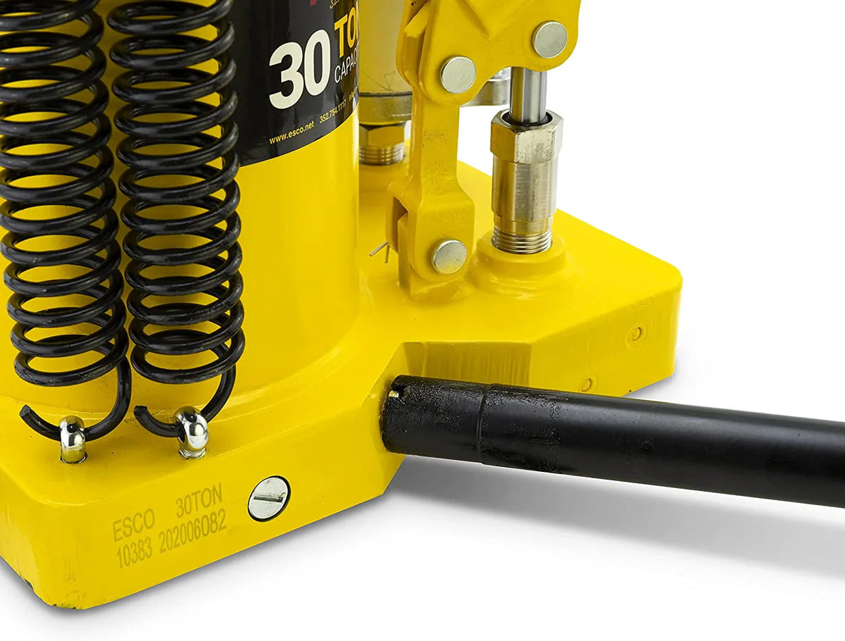 ESCO 30 Ton Pro Series Air Hydraulic Bottle Jack - 10383
