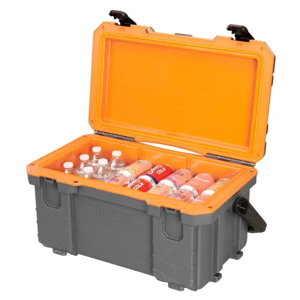 27Qt High-Impact Resin Cooler With Carry Handle