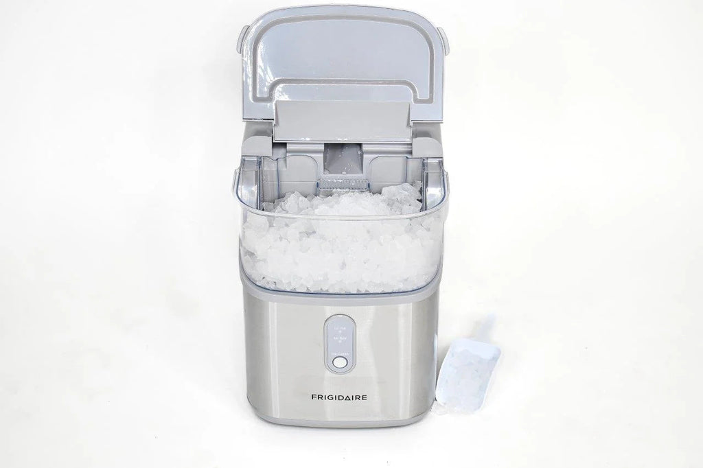 Frigidaire Nugget Ice Maker, 33 Lbs., Black Stainless Steel - EFIC228