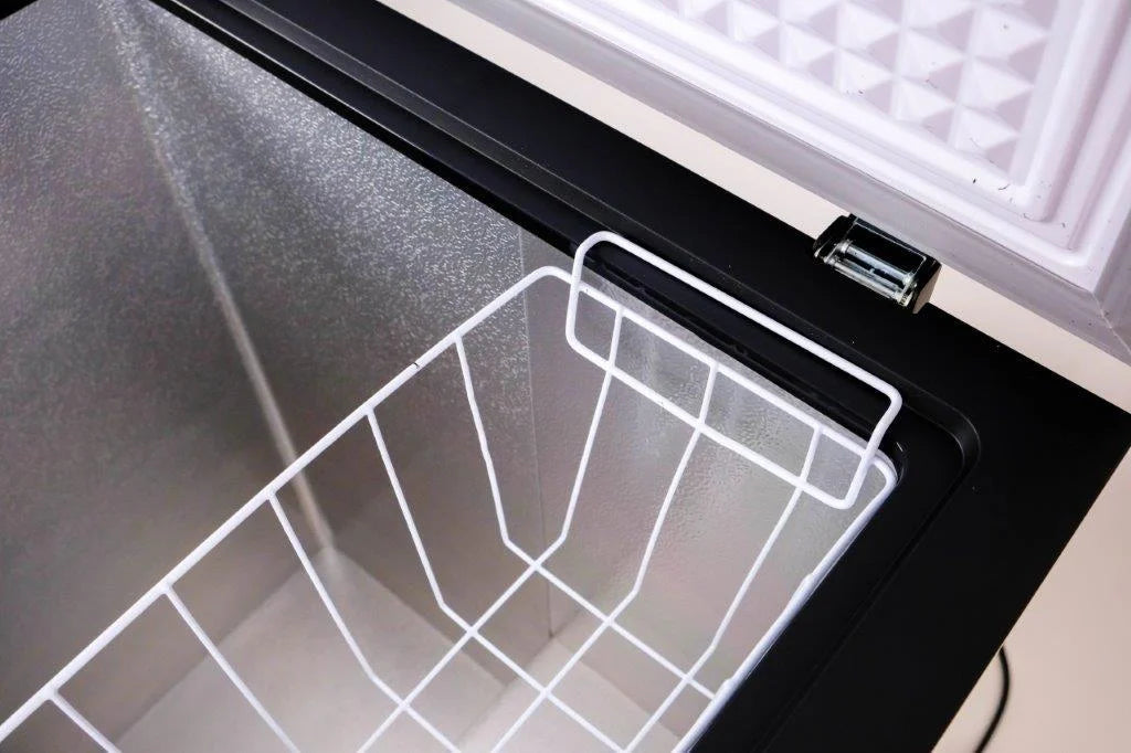 Frigidaire Chest Freezer, 5.0 Cu. Ft., Black Granite Design