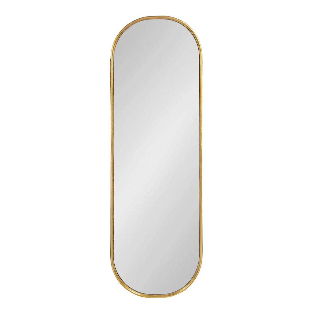 Capsule Framed Wall Mirror, 16x48, 18x24, 22x34, 24x36, Black, Bronze, Gold, Gray, Silver, Antique-Bronze