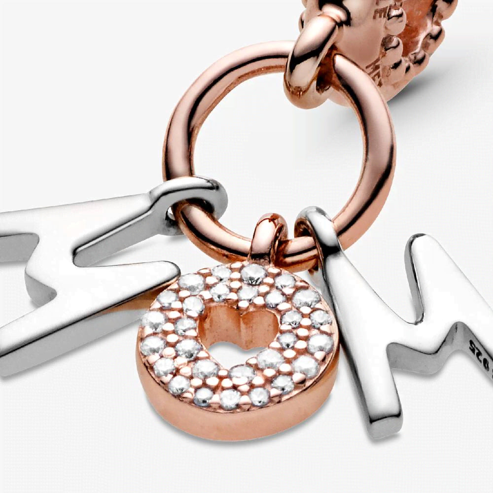 FINAL SALE - Mom Letters Dangle Charm