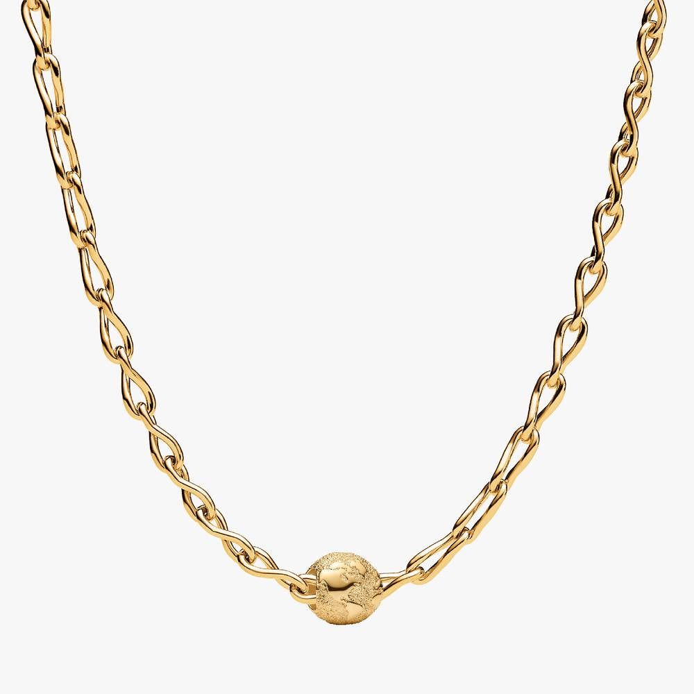 KATSEYE Lara's Globe Mini Charm Necklace