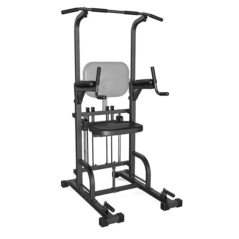 The Fitness Power Tower Pull Up Dip Station, 41.2 x 39.7 x 88.18 in, Alloy Steel, 440 lbs - FB-19YTXS02
