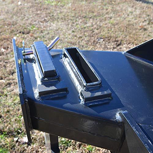 Titan Distributors Inc. 3 Shank Subsoiler Ground Ripper For Category 1 & 2 3 Point Tractors - Quick Hitch Compatible
