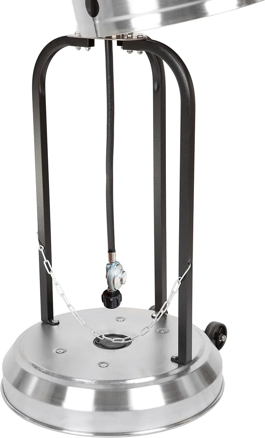 Amazon Basics Outdoor Propane Patio Heater With Wheels, 46,000 BTU - 61825