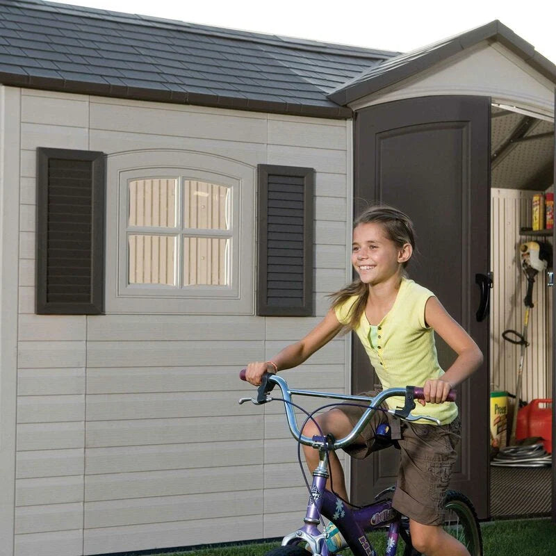 Double Door Storage Shed, 15 ft x 8 ft