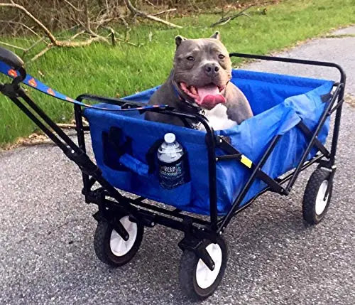 Mac Sports Folding Utility Wagon With Steel Frame - 150 Pound Capacity