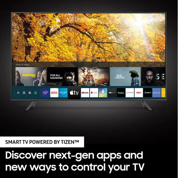 55-Inch 4K Ultra HD QLED Smart TV - HDR, Voice Control