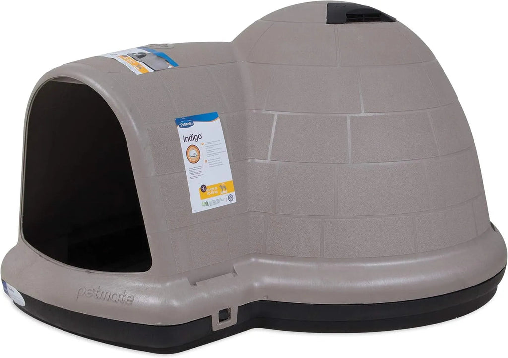 XL All-Weather Igloo Dog House for 90-125 Lb. Dogs