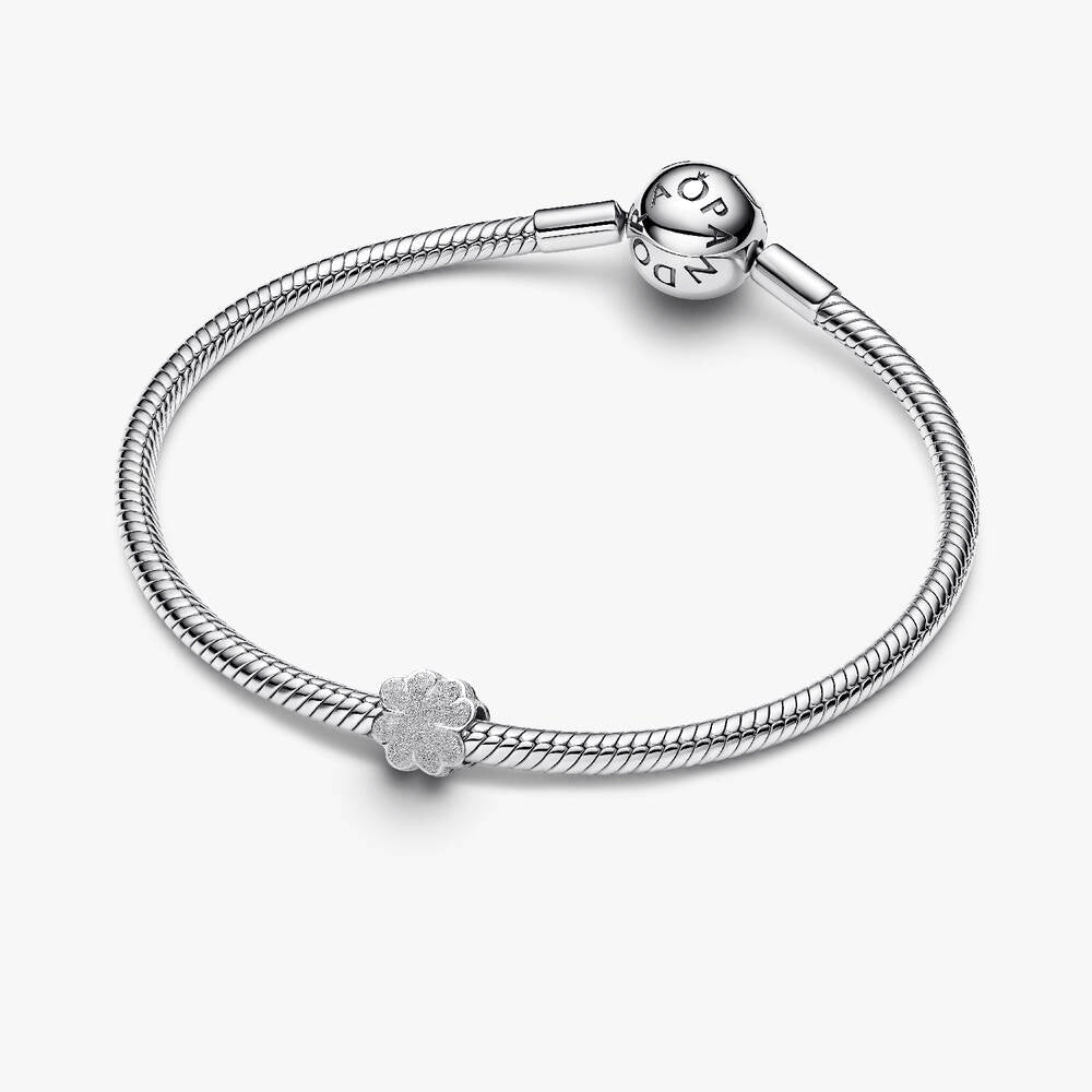 Textured Clover Mini Charm