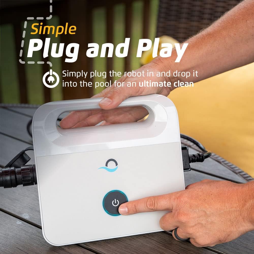 Dolphin Robotic Pool Vacuum Cleaner For Pools Up To 33 ft, Wall Climbing - Nautilus CC 99996113-US