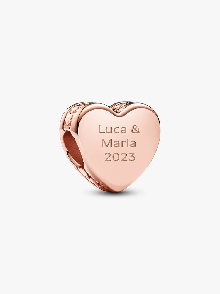 Engravable Heart Charm