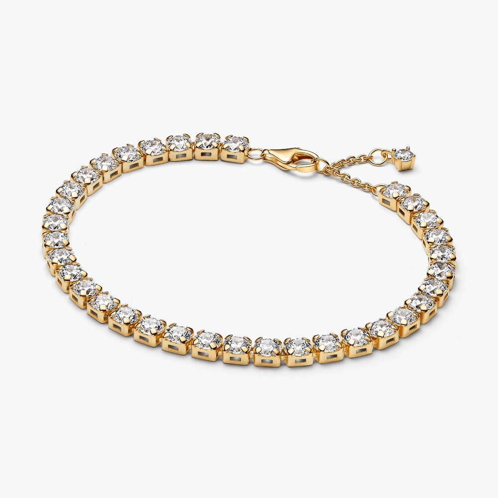 Sparkling Bold Tennis Bracelet