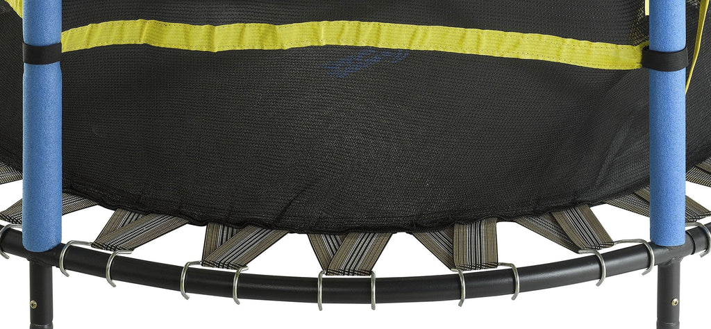 Upper Bounce Kids Trampoline With Safety Enclosure, 55 inch - No-Spring Bungee System