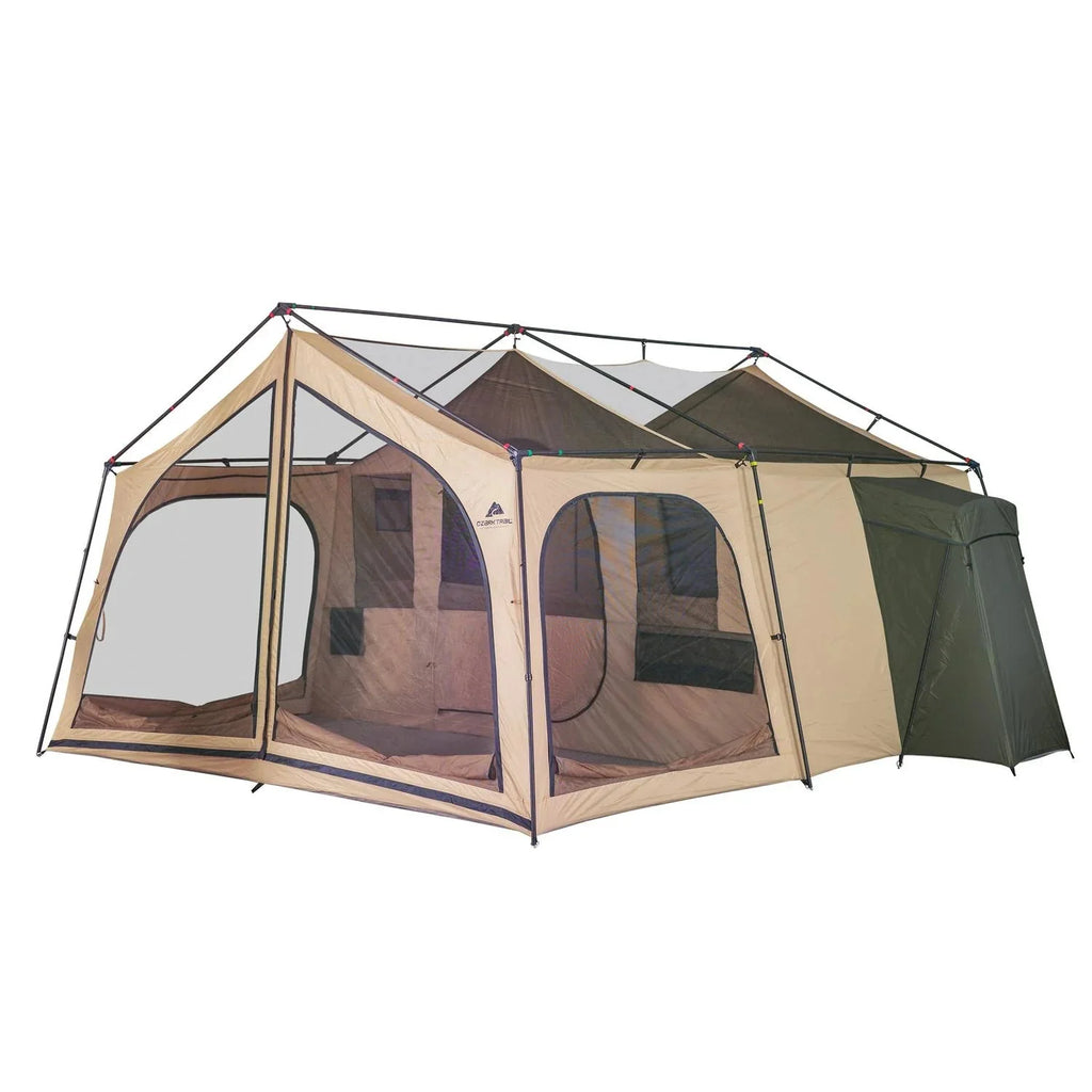Ozark Trail 14-Person Spring Lodge Cabin Camping Tent - WT181416