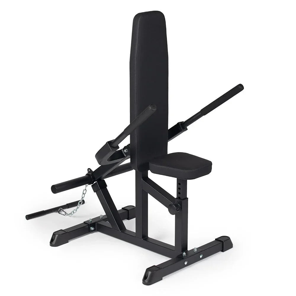Titan Fitness Plate-Loaded Seated Dip Machine, 200 LB, Adjustable 16.75in To 22in Seat Height