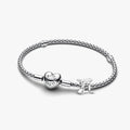 Gemini Zodiac Charm Studded Bracelet Set