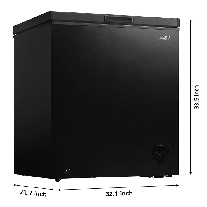 Arctic King 7 Cu Ft Chest Freezer, Black - ARC070S0ARBB