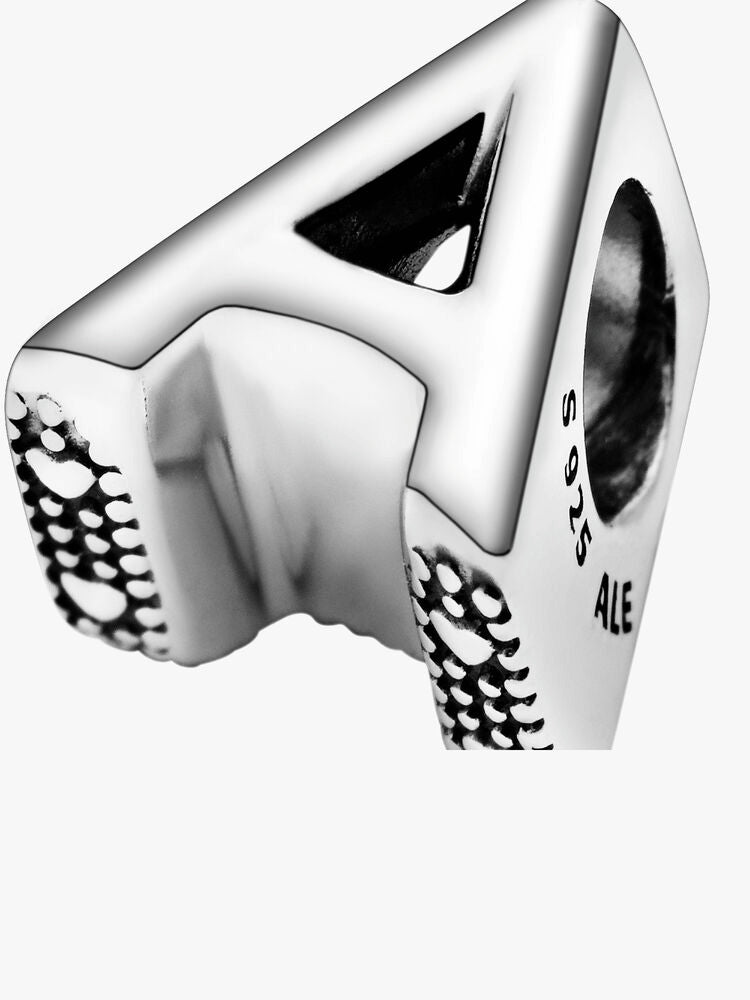 Letter A Alphabet Charm