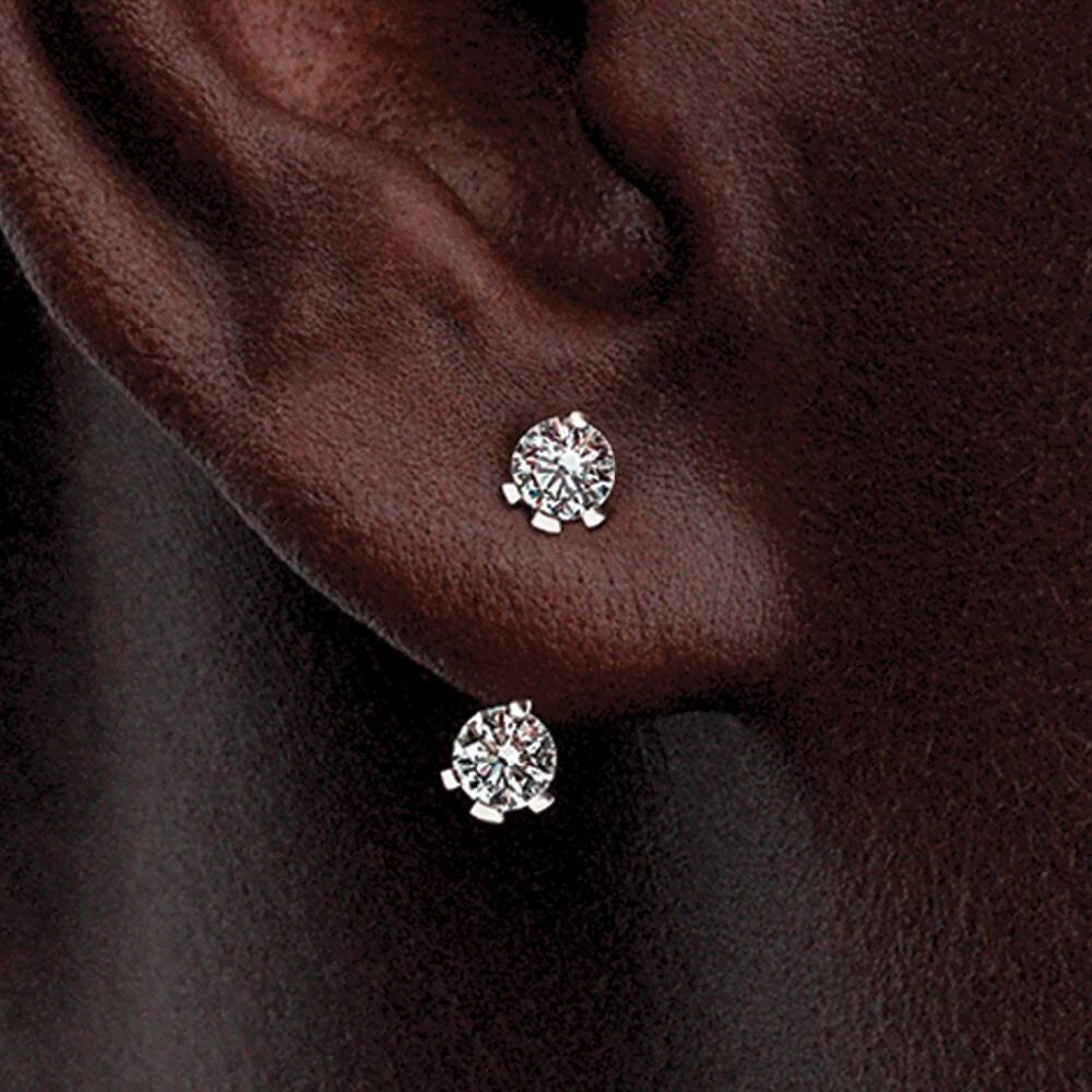 Pandora Nova Sterling Silver Lab-grown Diamond Stud Drop Jacket Earrings