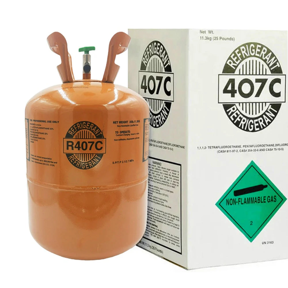 R-407C Refrigerant Gas, 25LB