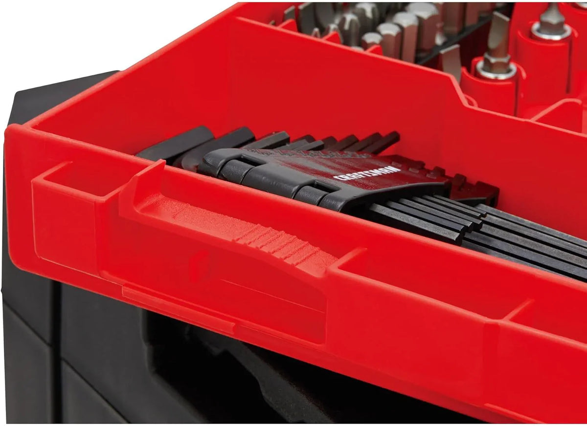 Craftsman 262-Piece Mechanic Tool Set With 3-Drawer VERSASTACK Tool Box, SAE/Metric - CMMT45309
