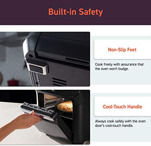 6.8-Qt Air Fryer With Dual Heating And Smart Temperature Control - CAF-P583S-KUS