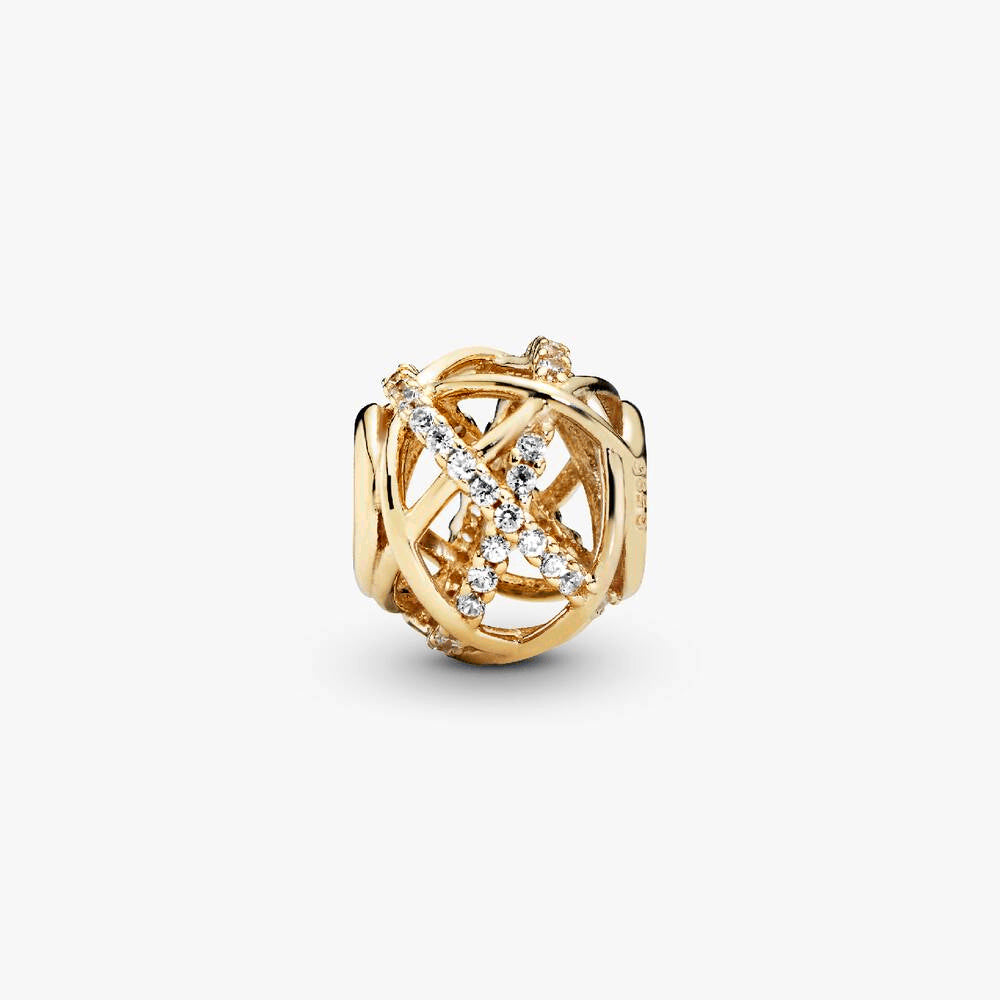 FINAL SALE - Sparkling and Polished Lines Charm
