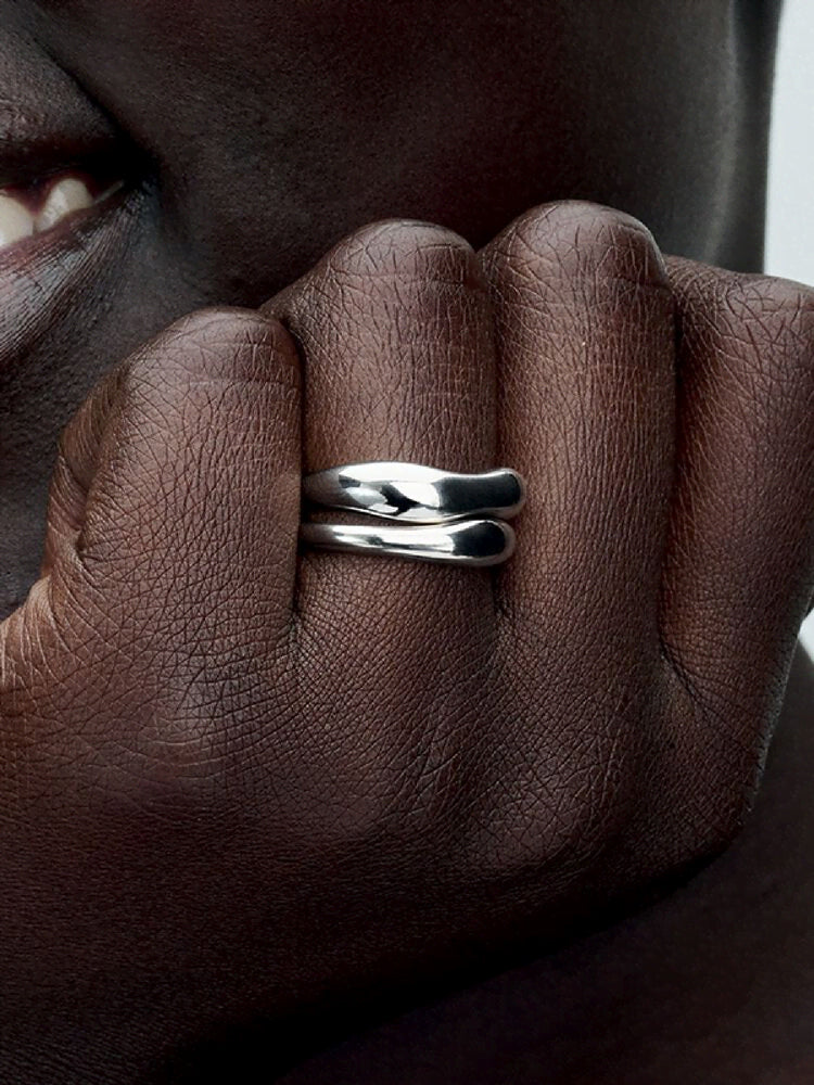 Organically Shaped Stacking Rings