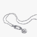Heart Medallion Charm Necklace Set