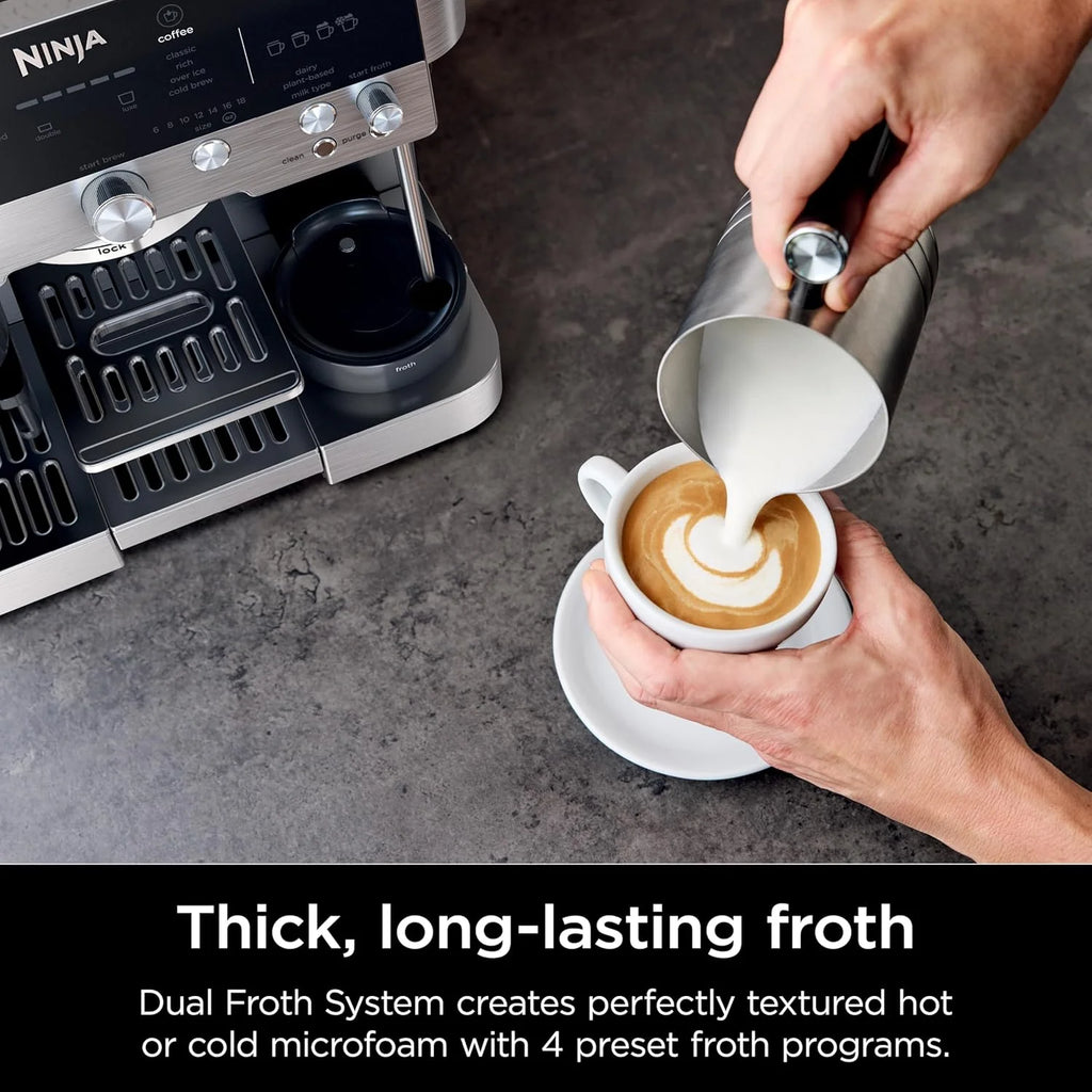 NINJA Espresso Machine & Drip Coffee Maker - Luxe Cafe ES601