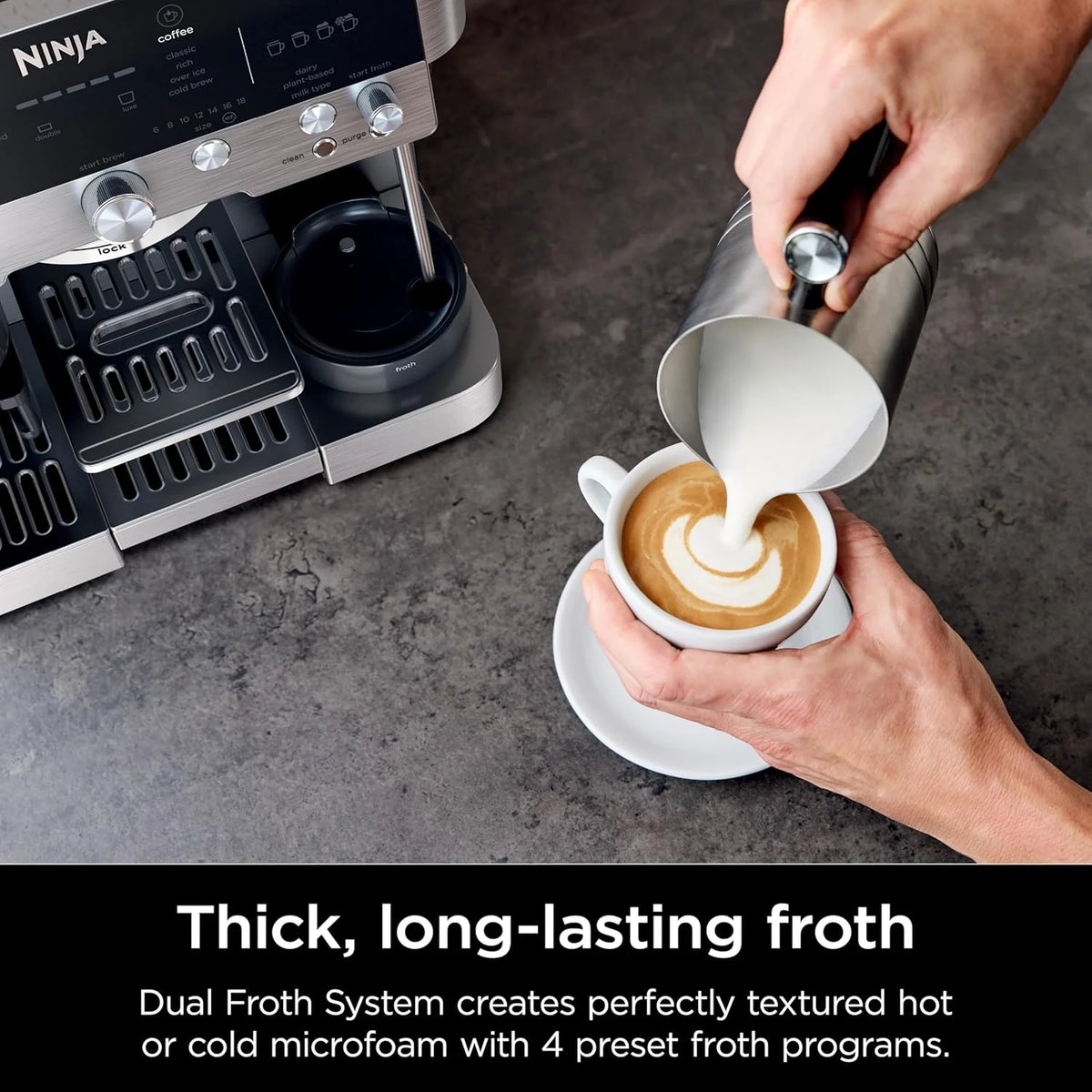 NINJA Espresso Machine & Drip Coffee Maker - Luxe Cafe ES601