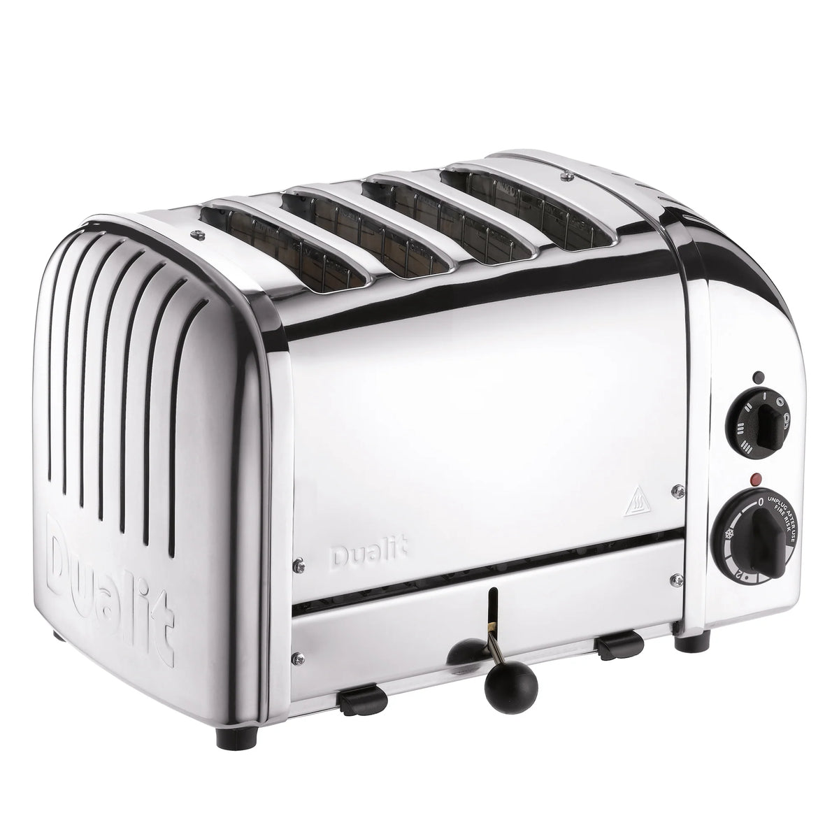 Dualit Classic 4-Slice Toaster, Stainless Steel - NewGen