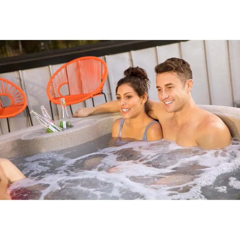 Lifesmart Spas 4-Person 13-Jet Oval Plug And Play Hot Tub - LS200