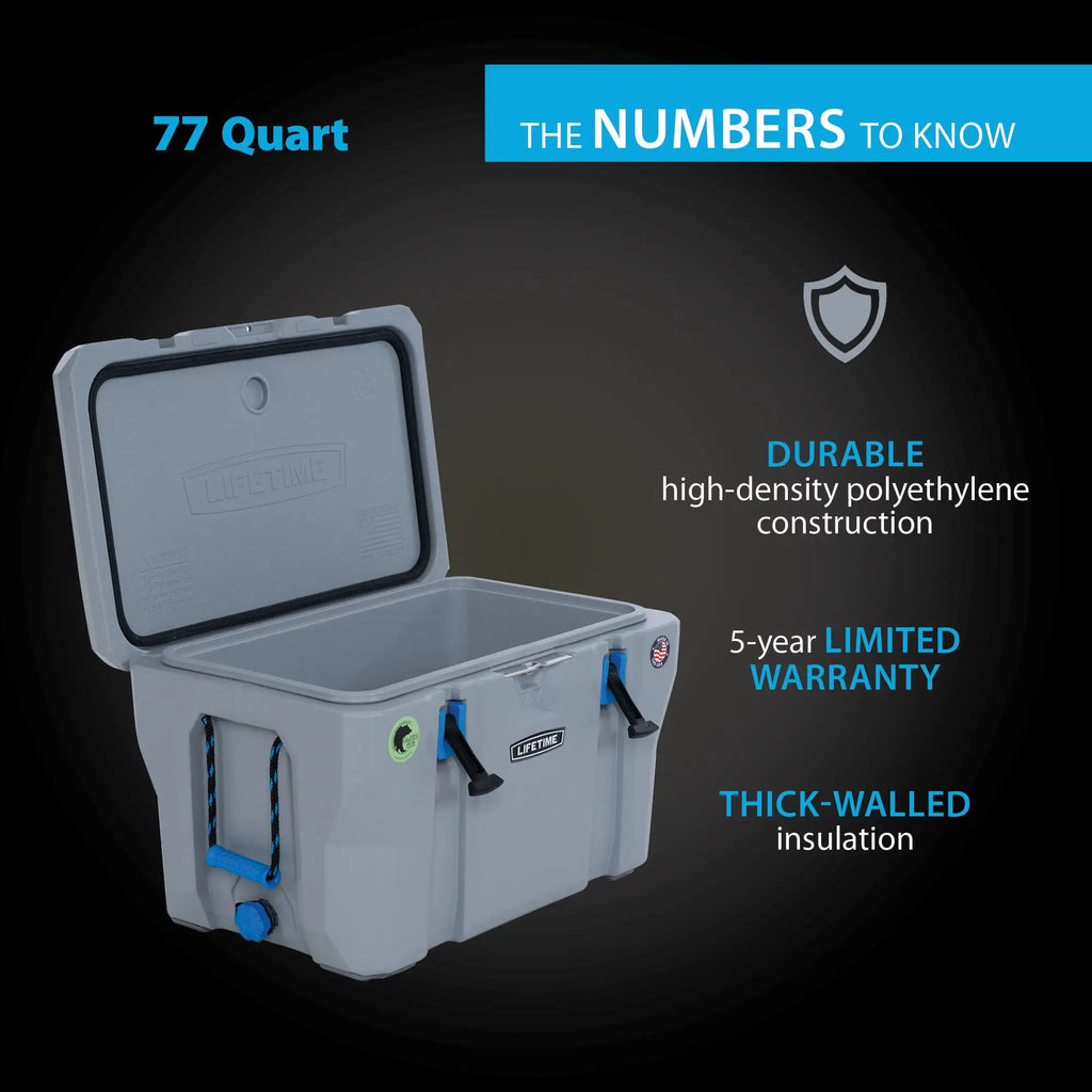 77-Quart High-Performance Cooler - Model 90903