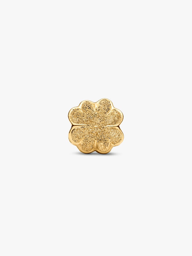 Textured Clover Mini Charm