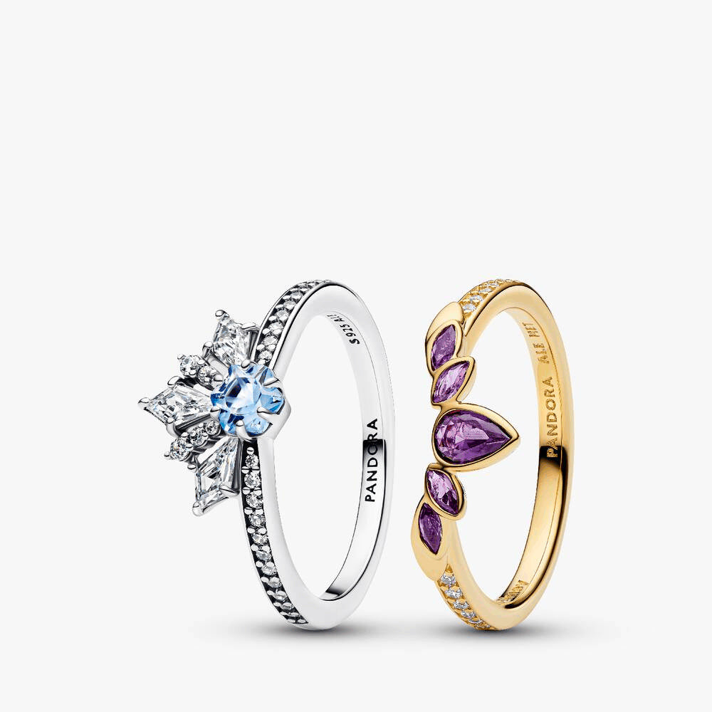 Disney Frozen's Queen Elsa & Princess Anna Ring Set