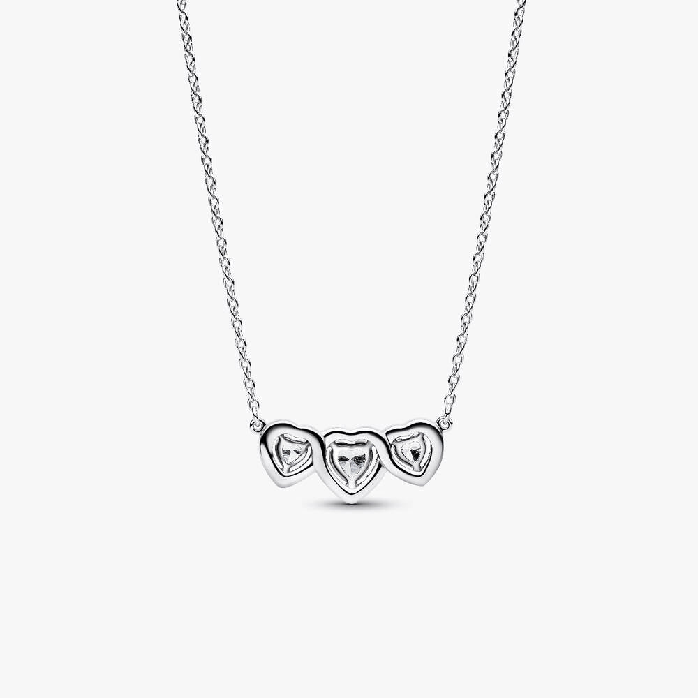 Halo Heart Trilogy Collier Necklace