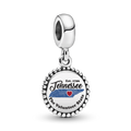 Tennessee Map Dangle Charm