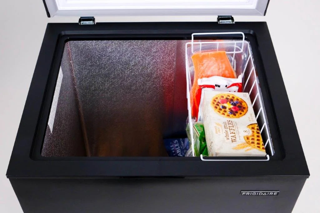 Frigidaire Chest Freezer, 5.0 Cu. Ft., Black Granite Design