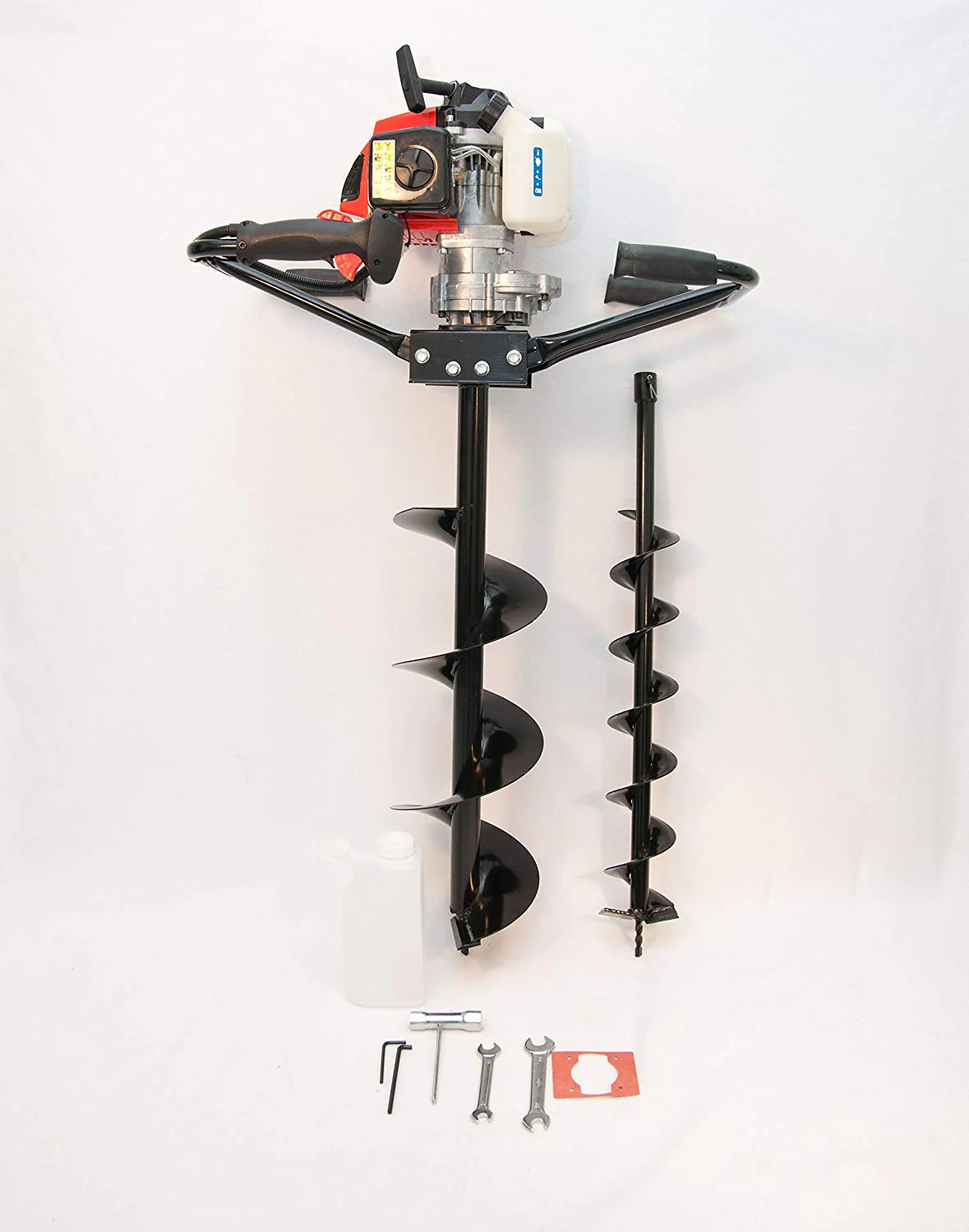 2 Man Hand Held Post Hole Digger Earth Auger With 6 & 10 Bits, 63 cc, 3 hp - EPA