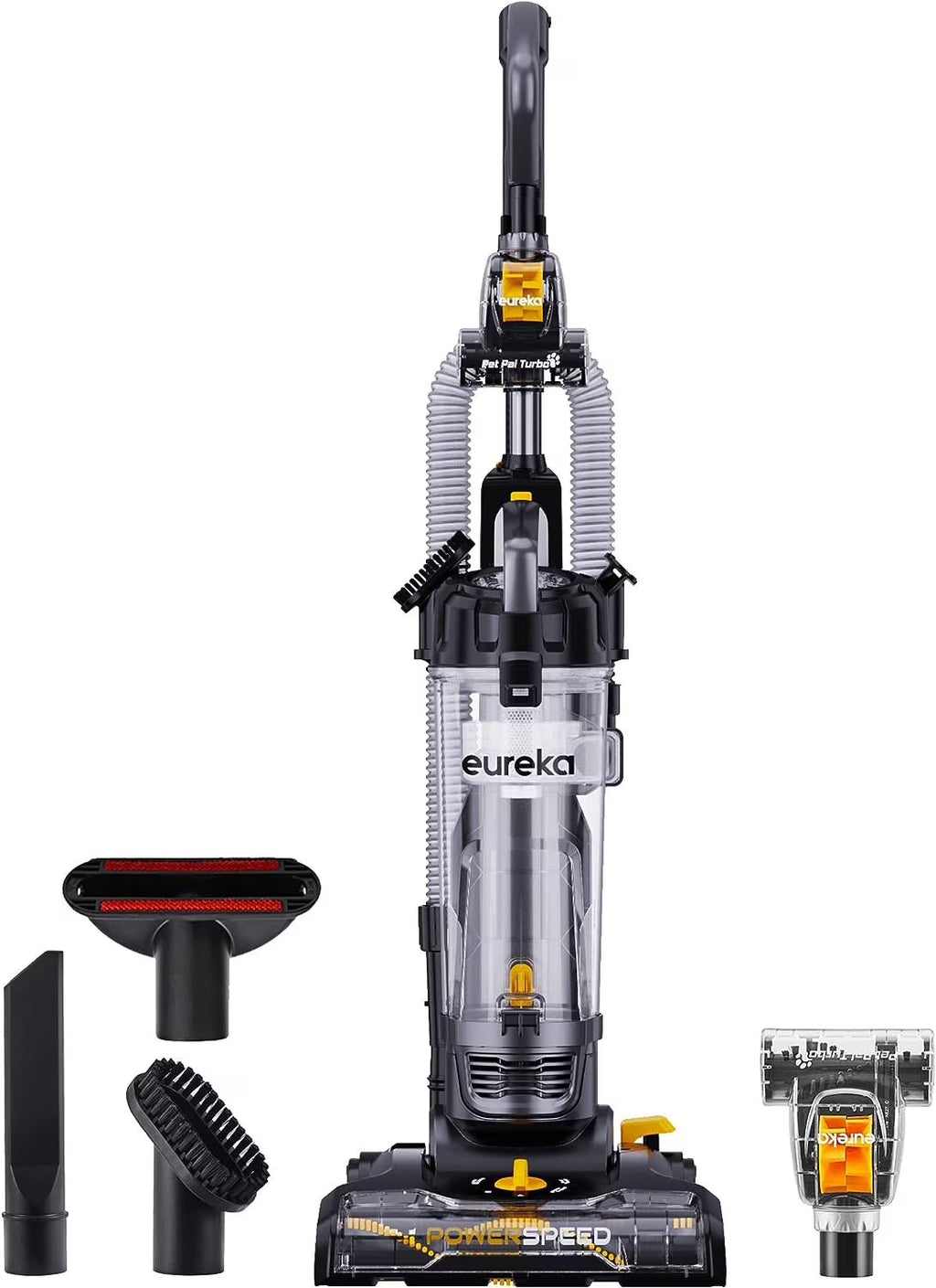 EUREKA PowerSpeed Lightweight Upright Vacuum Cleaner With Pet Turbo Tool - NEU181D