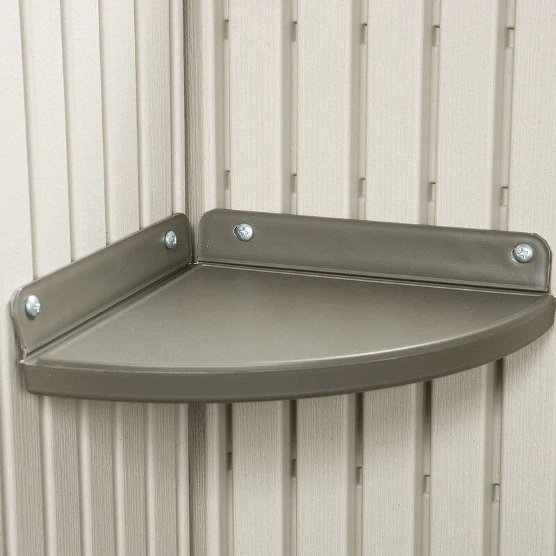 Plastic Storage Shed 10 ft W x 8 ft D